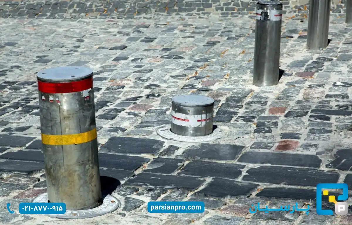 بهترین راهبند اتوماتیک ۲۰۲۶ | بررسی برندهای تولید کننده و پرفروش ترین ها 5 راهبند ستونی یا بولارد